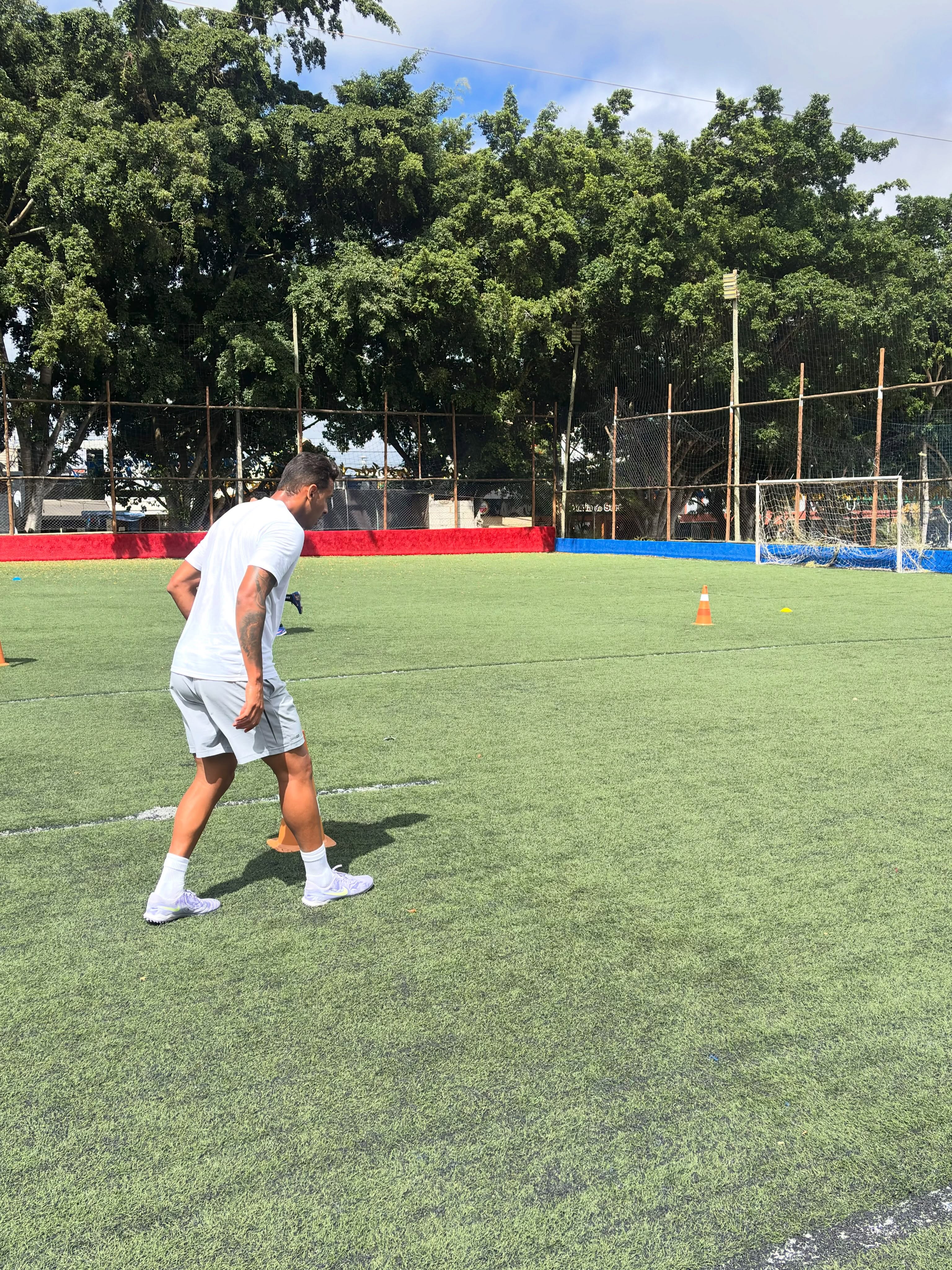 Sessão de treino com Filipe Augusto